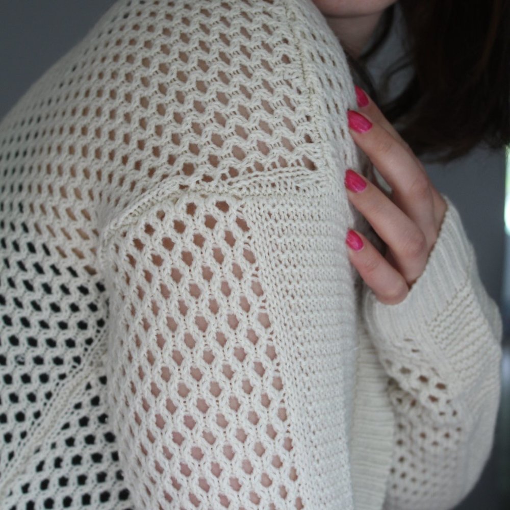 Charlotte Russe Cardigan with Holes